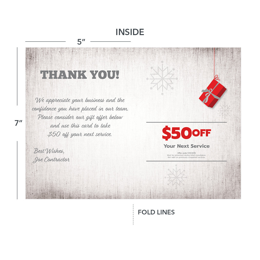 HVAC Gifts Christmas Card